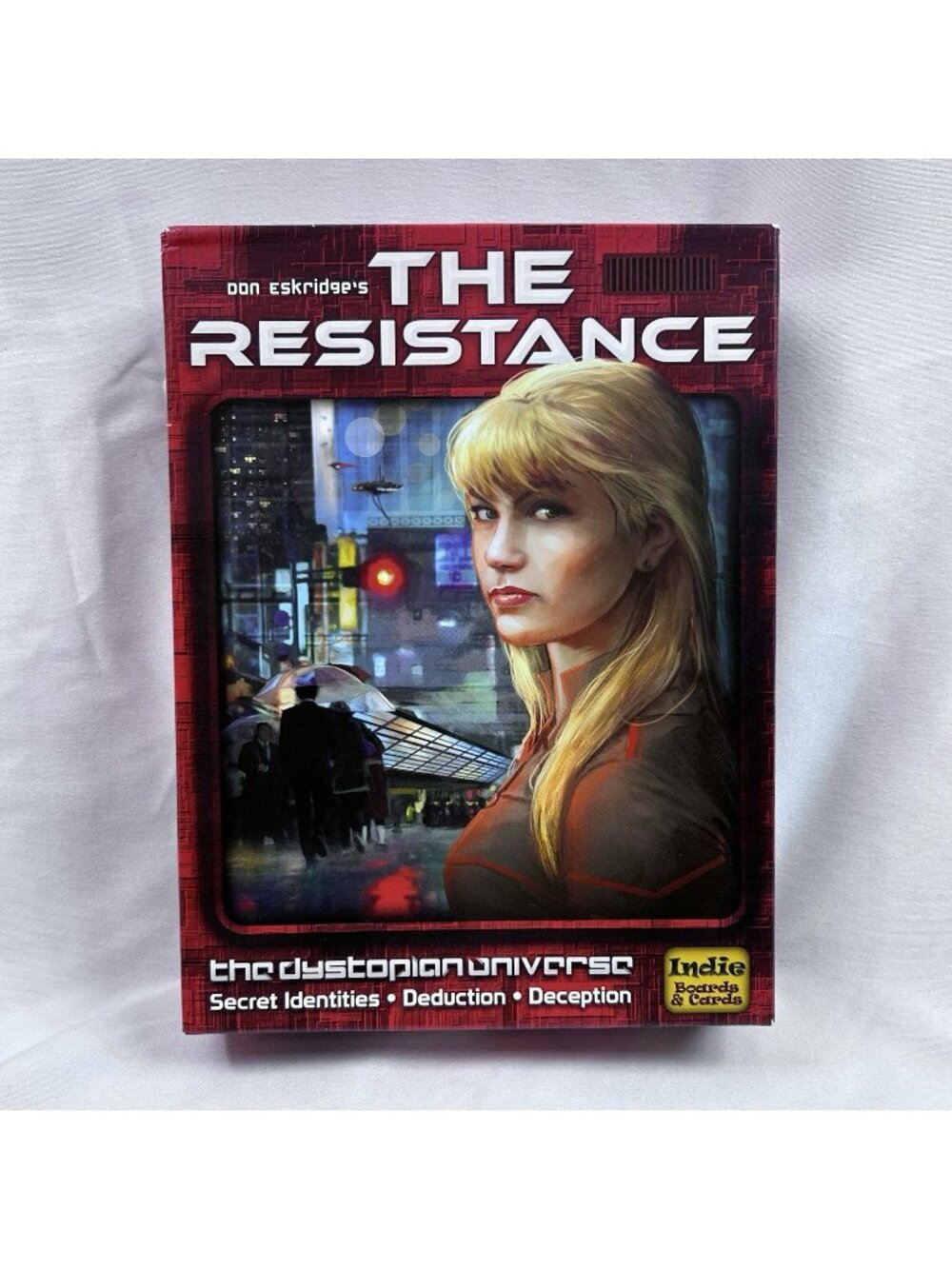 The Resistance (Dystopian Universe) Indie Board Game *Unplayed Open Box*